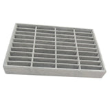 Velvet Bangle Tray With 40 Slot Inserts for Jewelry Storage