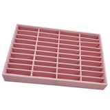 Velvet Bangle Tray With 40 Slot Inserts for Jewelry Storage