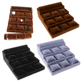 Velvet Bangle Holder Display Jewelry Trays Watch Tray Pillow Insert