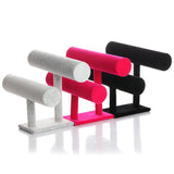 Velvet Bracelet Chain Watch T-Bar Rack Jewelry Organizer