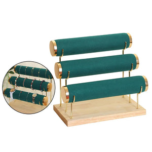Velvet Bracelet Display Rack for Jewelry