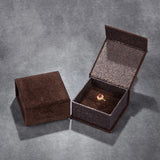 Velvet Bride Wedding Jewelry Display Packaging