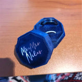 Velvet Personalized Wedding Ring Box - Name Gift Ring Storage