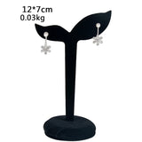 Velvet Earring Display Stand Props Stud Earrings Holder Rack Storage