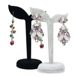 Velvet Earring Display Stand Props Stud Earrings Holder Rack Storage