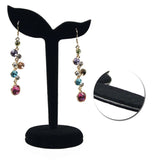 Velvet Earring Display Stand Props Stud Earrings Holder Rack Storage