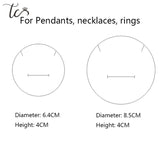 Velvet Engagement Ring Box Necklace Pendant Jewelry Display