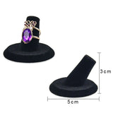 Velvet Finger Cone Ring Display Holder