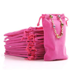 Velvet Gift Pouch 10x15cm Pack of 50 Drawstring Bag