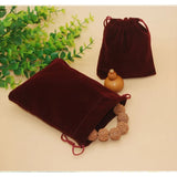 Velvet Gift Pouch 10x15cm Pack of 50 Drawstring Bag