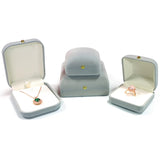 Velvet Heart Ring Box Jewelry Display Case Holder Wedding Gift Boxes