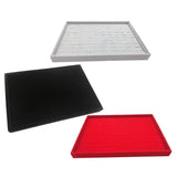 Velvet Jewellery Display Storage Box Organizer Holder