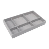 Velvet Jewelry Storage Box Earring Rings Necklace Display Case