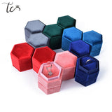 Velvet Jewelry Box for Rings Earrings Necklace Bracelet