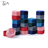 Velvet Jewelry Box for Rings Earrings Necklace Bracelet