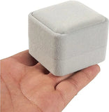 Velvet Jewelry Box Ring Holder Gift Package Marriage Storage Organizer