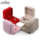 Velvet Jewelry Box for Ring Necklace Earring Jewelry Set Bracelet Storage
