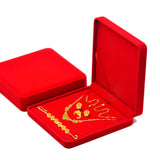 Velvet Jewelry Box Ring Necklace Earring Set Bracelet Storage Organizer Case
