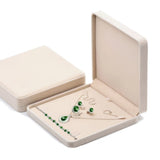 Velvet Jewelry Box Ring Necklace Earring Set Bracelet Storage Organizer Case