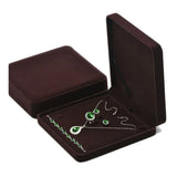 Velvet Jewelry Box Ring Necklace Earring Set Bracelet Storage Organizer Case