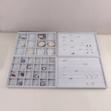 Velvet Jewelry Display Stackable Jewellery Holder