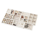 Velvet Jewelry Display Tray Case Earring Rings Box Organizer Storage
