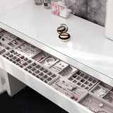 Velvet Jewelry Display Tray for Rings Bracelets Earrings Necklaces