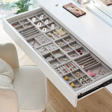 Velvet Jewelry Display Tray for Drawer Organizer Case Holder
