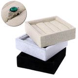 Velvet Jewelry Display Box Holder Storage Organizer
