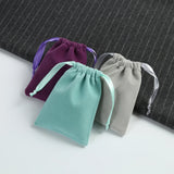 Velvet Jewelry Gift Bags Drawstring Packaging Rings Earrings Organizer Pouches