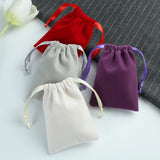 Velvet Jewelry Gift Bags Drawstring Packaging Rings Earrings Organizer Pouches