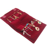 Velvet Jewelry Organizer Travel Storage Bag