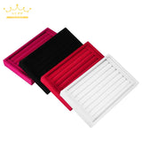 Velvet Jewelry Organizer Tray Ring Earring Holder 22.5*14.5cm