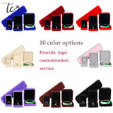 Velvet Jewelry Packaging Boxes Ring Box Container Earring Holder