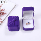 Velvet Jewelry Packaging Ring Box Hand Jewelry Storage Box
