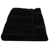 Velvet Jewelry Roll Bag Storage Bag Portable Necklace Display Case