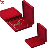 Velvet Jewelry Set Boxes Bracelet Ring Necklace Earring Storage Holder Case