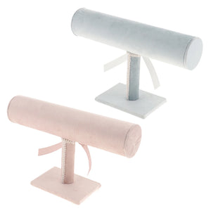 Velvet Jewelry Stand Headbands Hairbands Storage Rack
