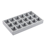 Velvet Jewelry Storage Tray Display Earrings Necklace Ring Holder
