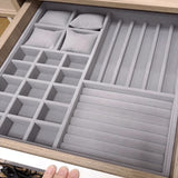 Velvet Jewelry Tray DIY Accessories Storage
