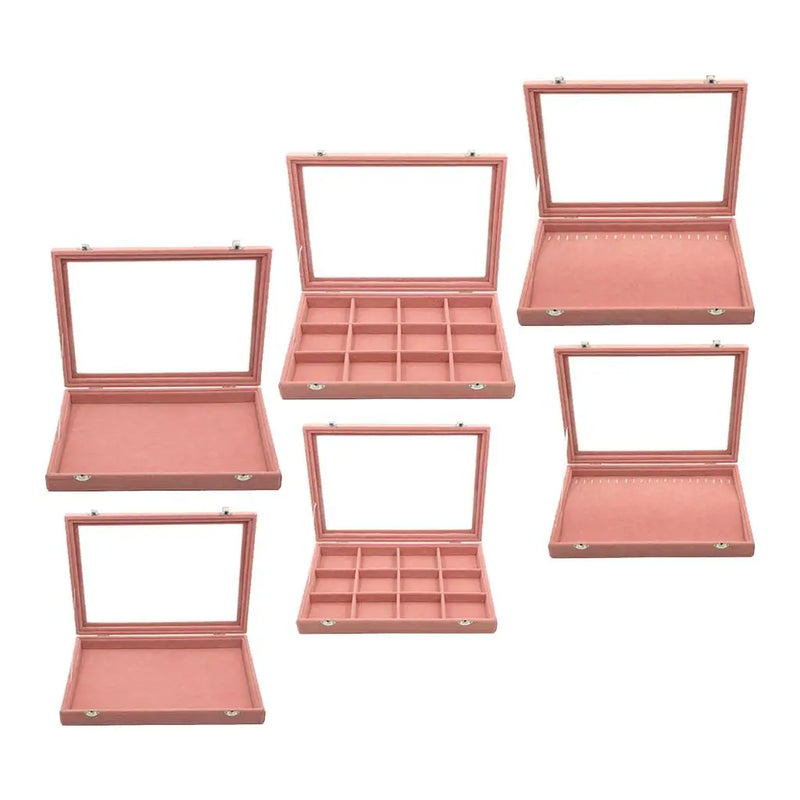 Velvet Jewelry Tray Organizer Display Holder Supplies