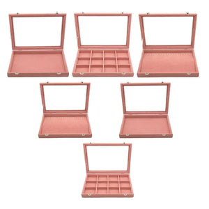 Velvet Jewelry Tray Organizer Display Holder Supplies