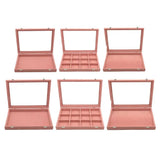 Velvet Jewelry Tray Organizer Display Holder Supplies