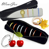 Velvet Jewelry Trinket Display Travel Zipper Bag