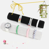 Velvet Jewelry Trinket Display Travel Zipper Bag