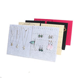 Velvet/Linen Necklace Pendant Display Stand Earrings Display