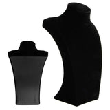 Velvet Mannequin Necklace Pendant Display Stand