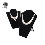 Velvet Model Frame Necklace Board Jewelry Display Stand