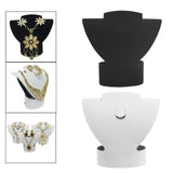 Velvet Necklace Organizer Collapsible Holder Rack for Ring Chain Pendants