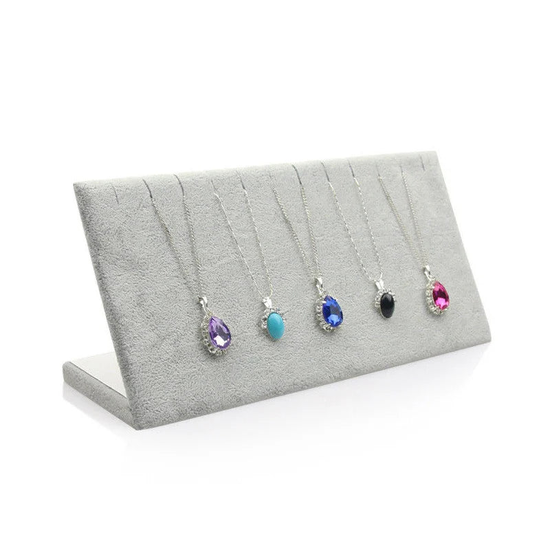 Velvet Necklace Storage Pendant Organizer Holder Jewelry Storage Board